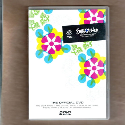 Eurovision Song Contest Helsinki 2007 2DVD like new, pop