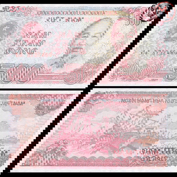 ΒΙΕΤΝΑΜ - 500 Dong 1988 - UNC