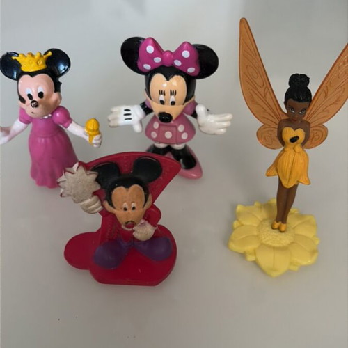 Disney figurines like new with Mickey, Minnie, Iridessa