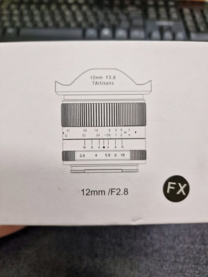 Φακός 7Artisans 12mm f2.8 ευρυγώνιος για Fuji σαν καινούργιος