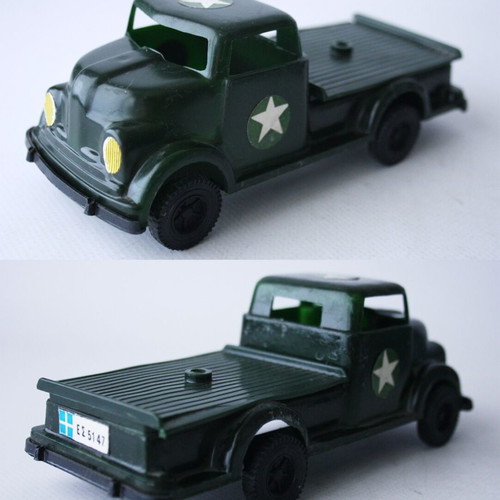 Vintage 70's Greek military truck ES 5147 17cm Grecostyl new
