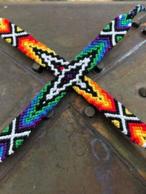Macrame bracelet made to order in any color combination