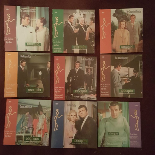 The Saint Roger Moore Video CD collection like new, 61 pieces