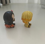 Demon Slayer Nezuko and Zenitsu figures like new, chibi style