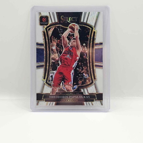 2025-26 Panini Euroleague Select Theodoros Papaloukas /35 CSKA Moscow card