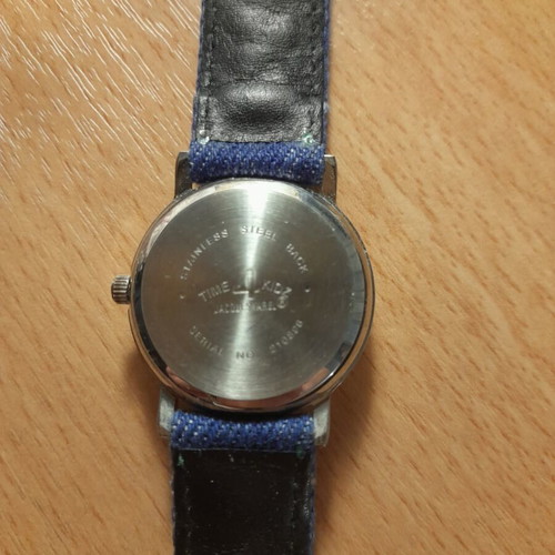 Jacques Farel Time 4 Kidz Analog Kids Wristwatch like new, blue and green