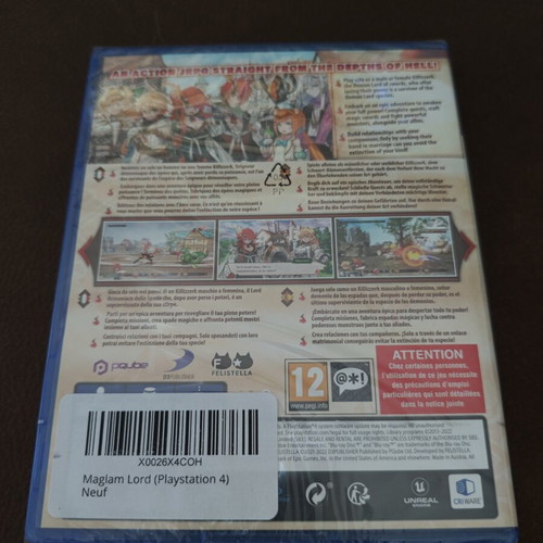 Maglam Lord PS4 game new, JRPG