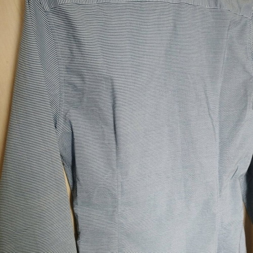 Marks & Spencer Men's Shirt Slim Fit Like New White Blue Size M