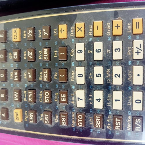 Texas Instruments programmable computers used with chargers
