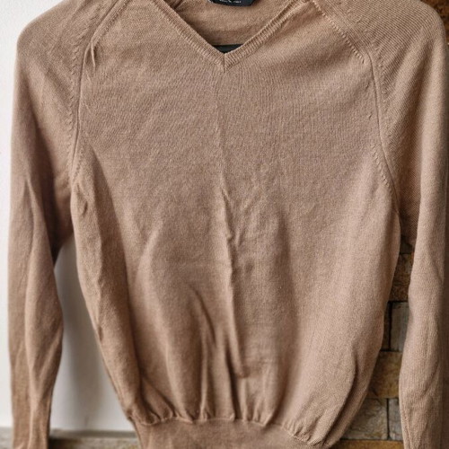 Max Mara sweater new, 100% virgin wool, beige, size XS