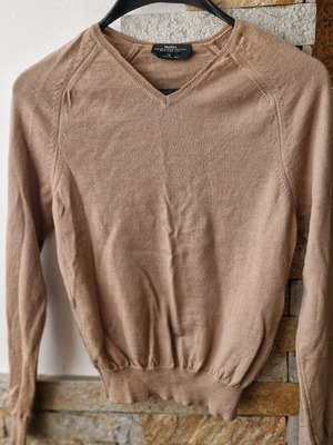 Max Mara sweater new, 100% virgin wool, beige, size XS