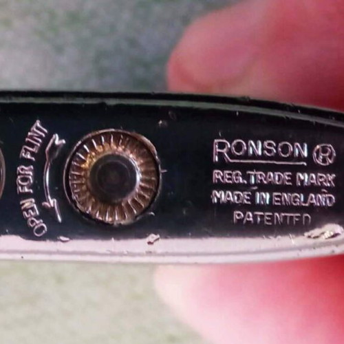 Ronson Whirlwind Varaflame edition used with E.B monogram 1958-1965