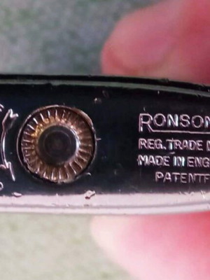 Ronson Whirlwind Varaflame edition used with E.B monogram 1958-1965