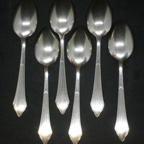 Vintage WMF Facer model spoons used with box