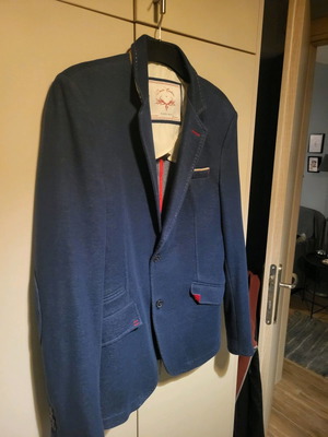 Men's sport jacket Zara used, blue, size M