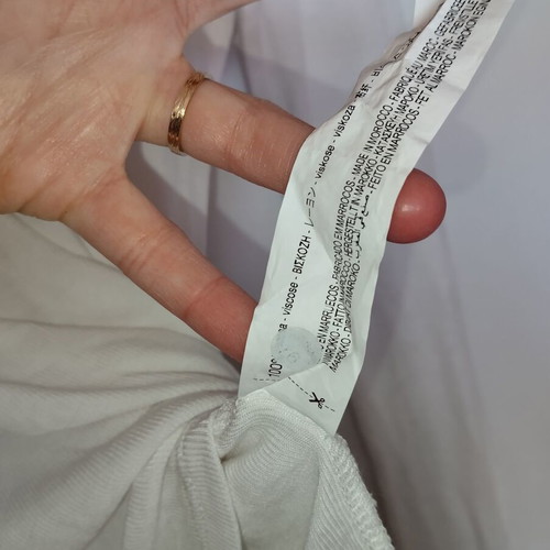 Zara white blouse small medium like new, thin fabric
