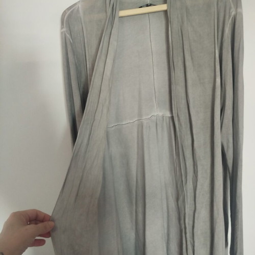 Summer cardigan XL gray, like new, la stampa