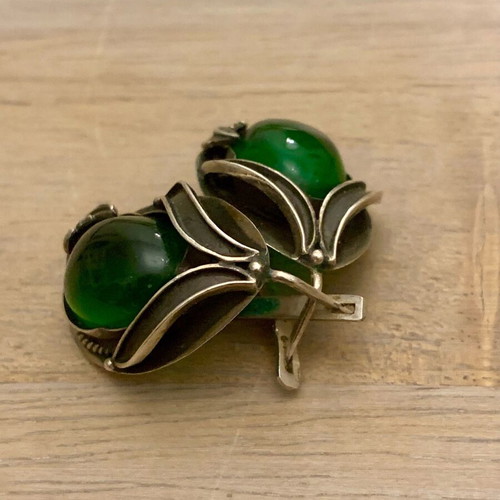 Handmade ring and earrings in 925 silver new