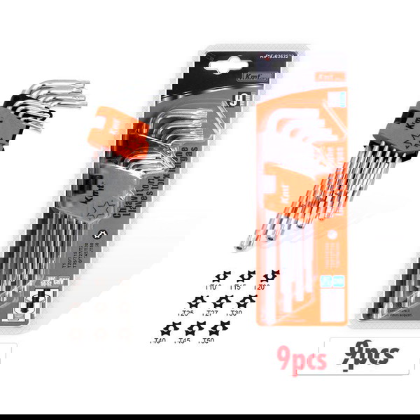 Σετ με 9 Κλειδιά Άλλεν Αστεράκι – Εργαλεία Allen
