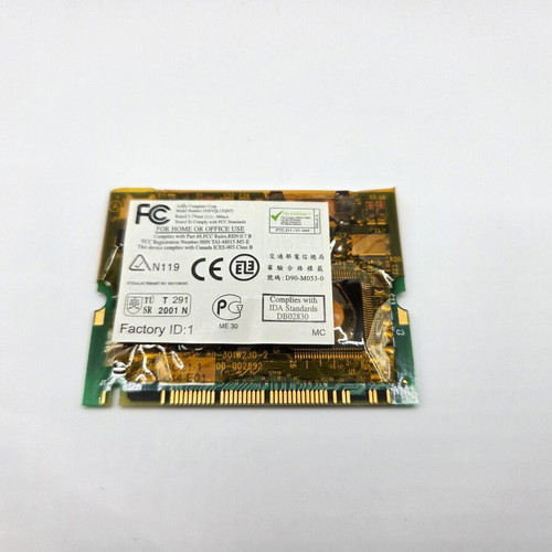 Internal 56K Modem 1456VQL1 Mini PCI like new