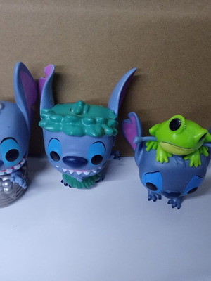 Set of 3 Stitch figures - Lilo & Stitch, unbranded