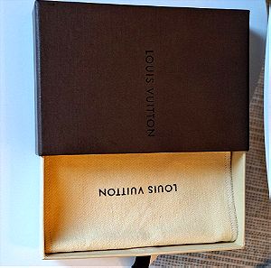 Κουτί και dustbag Louis Vuitton σε καλή κατάσταση 14x9