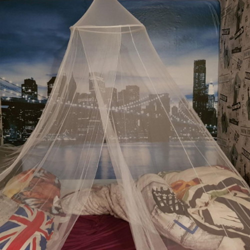 Sekey Mosquito Net for Double Bed New, White Mesh