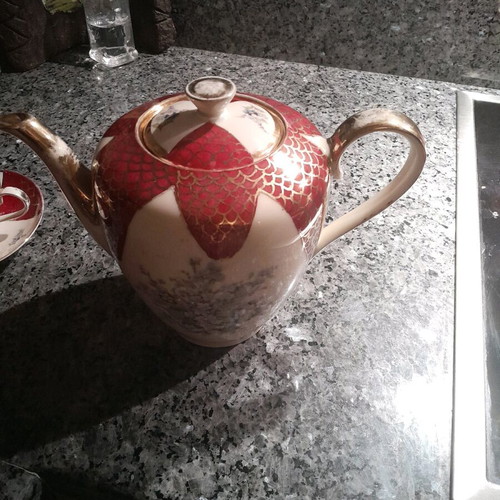 Vintage Bavaria porcelain tea set like new, 13 pieces