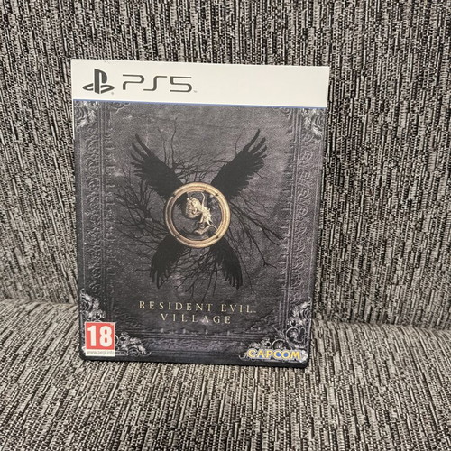 Resident Evil Village Steelbook edition PS5 used
