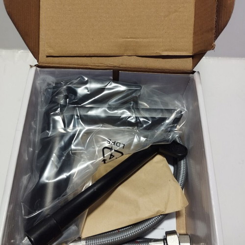 Seanse Cinta sink faucet new, black color
