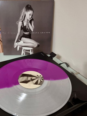 Ariana Grande My Everything Limited Edition βινύλιο διαφανές-μωβ σαν καινούργιο