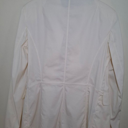 White blazer jacket Donna Karan signature Large used