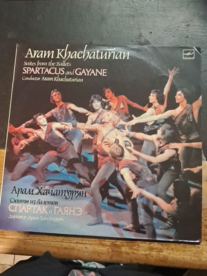 Spartacus and Gayane vinyl record used, good condition
