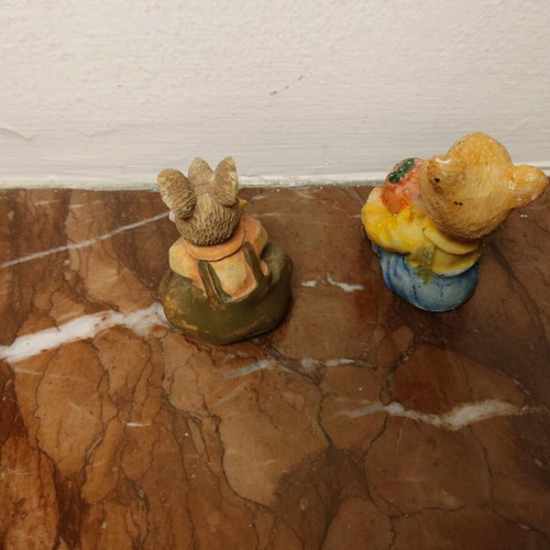 Table decor used, set of 2 pieces, ~4 cm