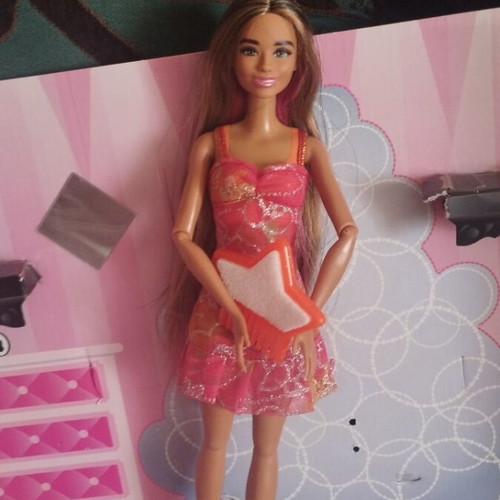 Barbie Colour Reveal doll with articulated body
