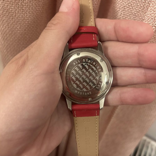 Folli Follie women's watch like new, red strap