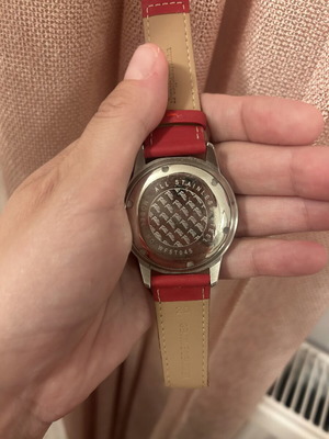 Folli Follie women's watch like new, red strap