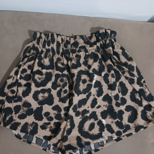 Shein girls' shorts size 152, like new, black and beige