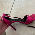 Pink heels used, size 37