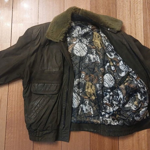 Leather jacket