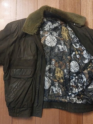 Leather jacket