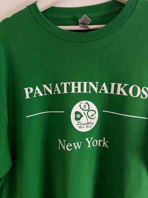 T-shirt Panathinaikos New York Club συλλεκτικό, σαν καινούργιο, μέγεθος XL πράσινο