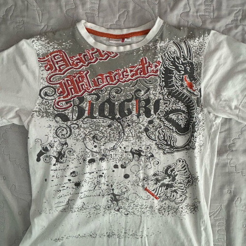 Vintage Hot & Spicy White T-shirt Size S Like New