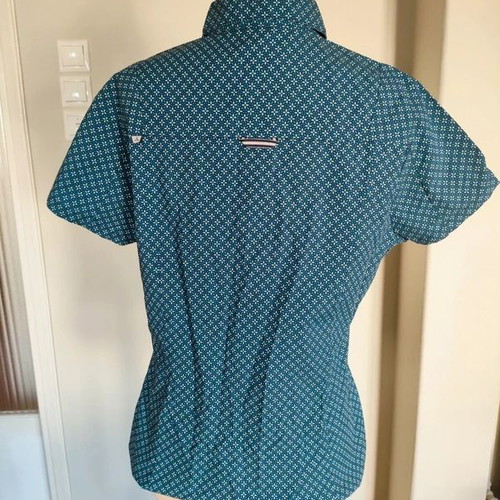 Schöffel women's patterned short sleeve shirt like new, size L
