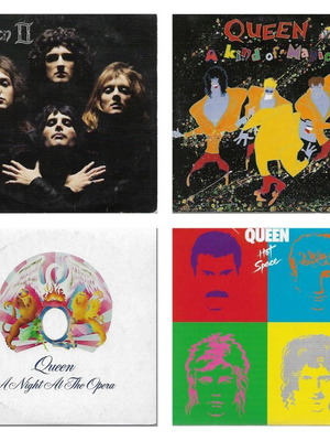 4 CD  / CUEEN / HITS FOREVER