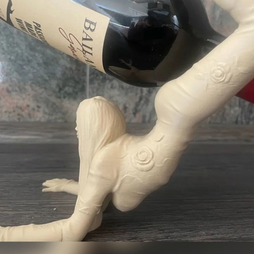 Βάση για κρασί 3D καινούργια