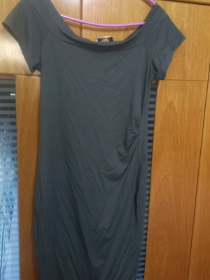 Celestino khaki dress like new, size M 38 10, viscose with elastane