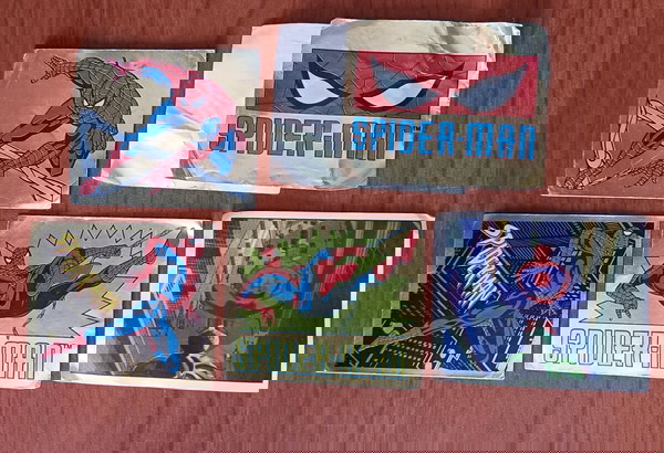5 αυτοκόλλητα SPIDERMAN 1995, από την Panini