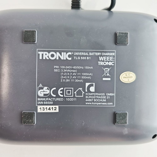Tronic TLG 500 B1 Universal Battery Charger like new