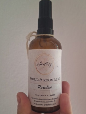 Fabric and room mist used, Rosaline scent